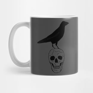 Raven & Skull Mug